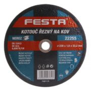 Ploča rezna za metal 230x1,9x22mm – Festa