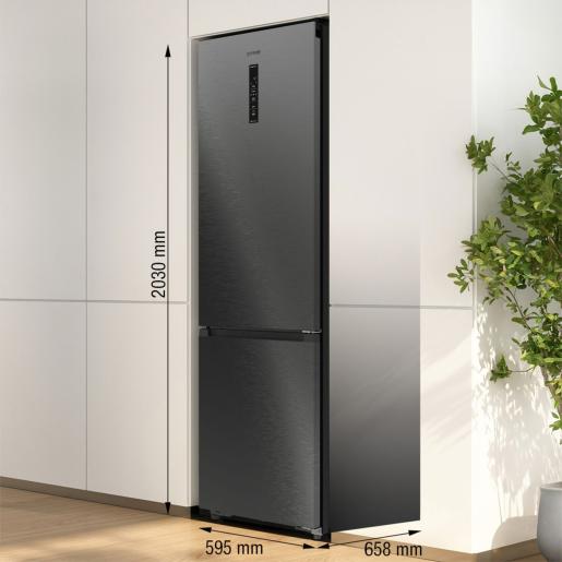 GORENJE Samostojeći kombinirani hladnjak/zamrzivač, 203 cm, NRB620C81BX4WFE - Slika 5