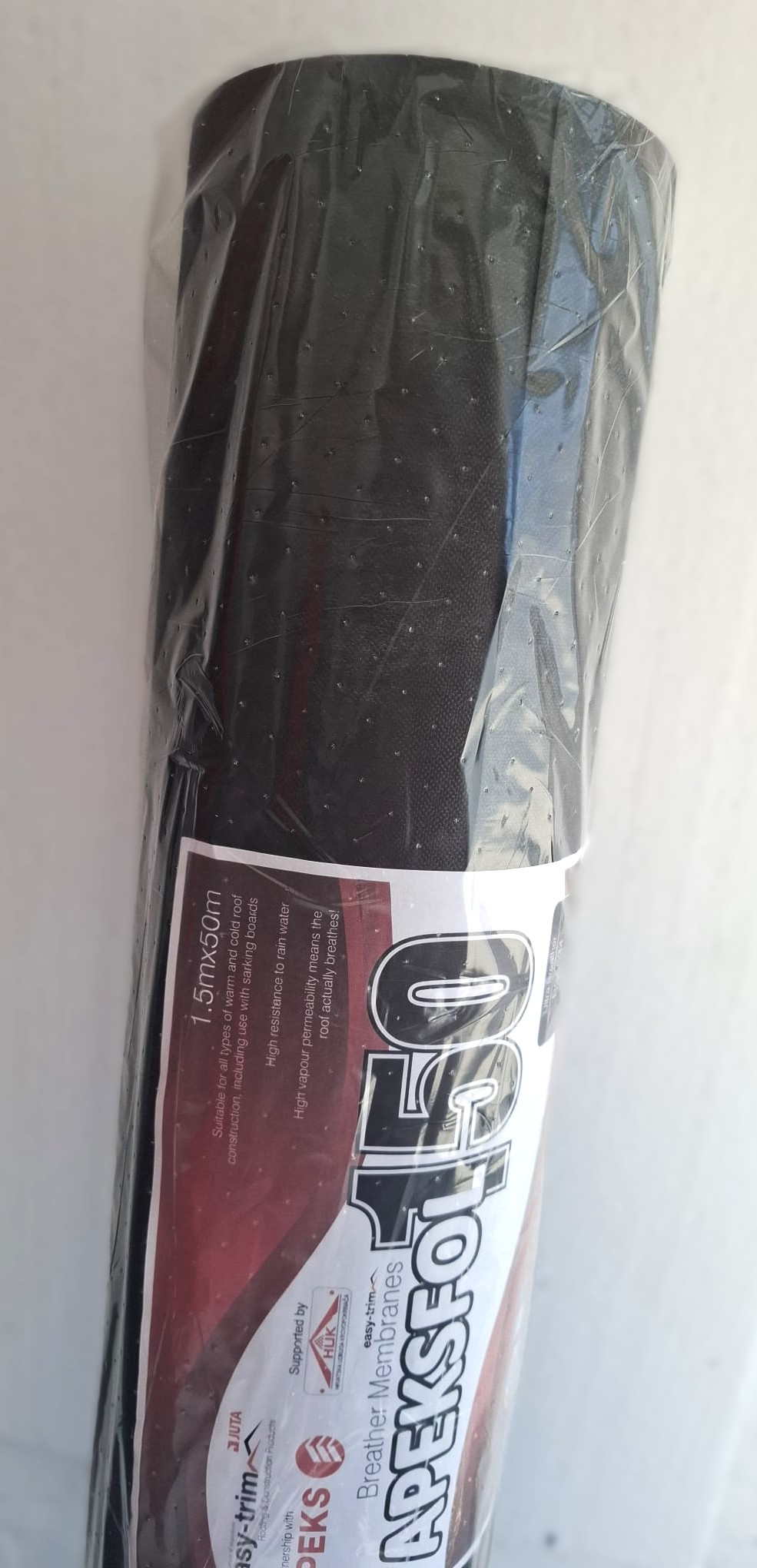 Krovna paropropusna vodonepropusna folija 150g/75m2 - Slika 2