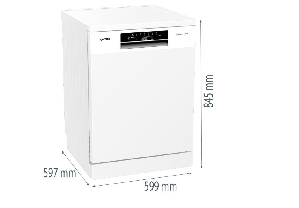 GORENJE Samostojeća perilica posuđa, 60 cm, GS642E90W - Slika 9