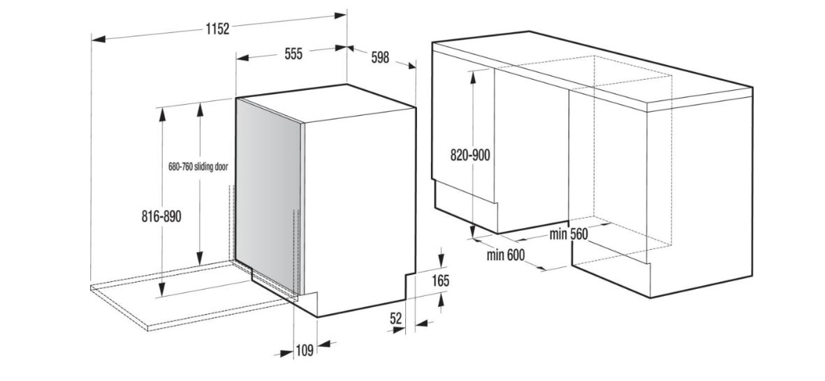 GORENJE Potpuno ugradbena perilica posuđa, 60 cm, GV642D62 - Slika 28