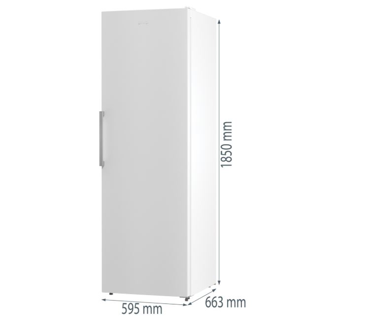 GORENJE Samostojeći uspravni zamrzivač, 185 x 60 x 67 cm, FN619EEW5 - Slika 7