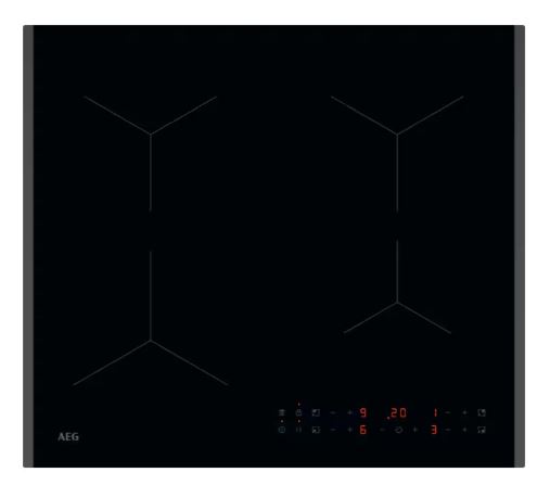 AEG 5000 osnovna ugradbena indukcijska ploča 60 cm, TN64IA00FB - Slika 2