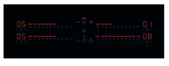 AEG 6000 Bridge ugradbena indukcijska ploča s integriranom napom 70 cm, NCH74B01AB - Slika 4