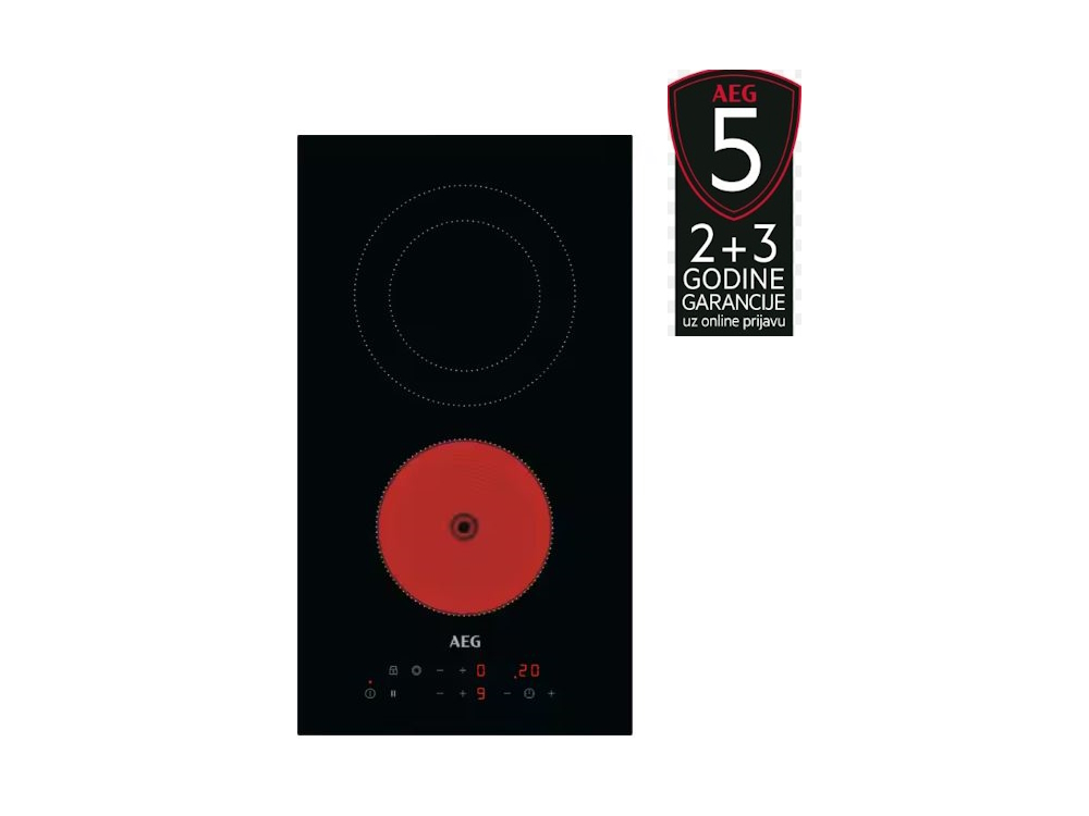 AEG 3000 domino ugradbena ploča 29 cm, HRB32310CB