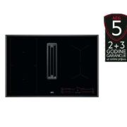 AEG 6000 Bridge ugradbena indukcijska ploča s integriranom napom 80 cm, CCE84543FB