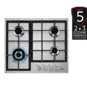 AEG 6000 Slim line ugradbena plinska ploča 60 cm, HGB64420SM