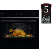 AEG 7000 MealAssist with SteamCrisp ugradbena pećnica, TR7PB731SB