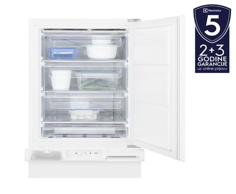 Electrolux 600 zamrzivač ladičar s LowFrost tehnologijom, 82 cm, LYB2AE82S