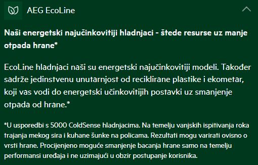 AEG kombinirani hladnjak, 177 cm, TSC8M181CS - Slika 13
