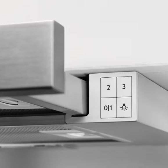 AEG 3000 ugradbena teleskopska kuhinjska napa, 60 cm, DPB3632S - Slika 3