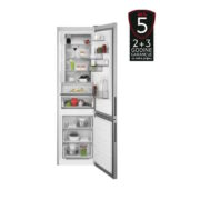 AEG samostojeći kombinirani hladnjak sa zamrzivačem, 201 cm, RCB736E7MX